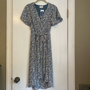 MIDI wrap dress